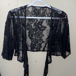 Misguided short sleeve cover up top